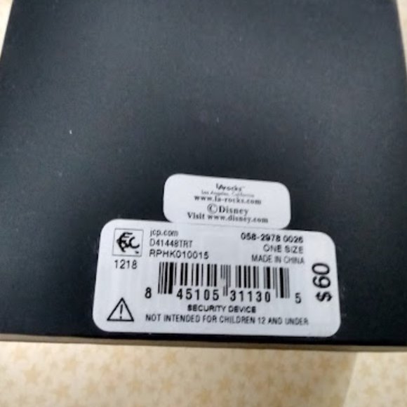 DISNEY MICKEY MOUSE 90 YEARS DREAM TRI-COLOR CRYSTAL CHARMS NECKLACE**NEW! - Picture 6 of 6